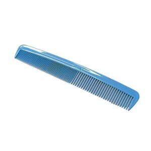 Vintage Goody Dressing Hair Comb Light Blue 7”  USA Made Wide & Fine Tooth
